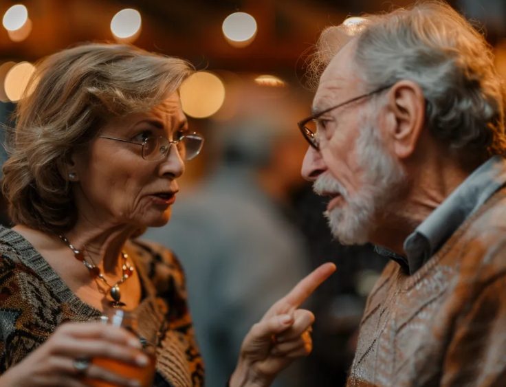 Mijn man schreeuwde op mijn verjaardagsfeest dat ik te oud was om iets te willen — mijn vriendin nam wraak namens mij