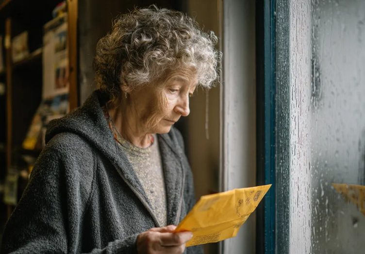 Ik hielp een oudere vrouw op het postkantoor met het versturen van een “belangrijke” brief – een week later vond ik dezelfde brief in mijn brievenbus.