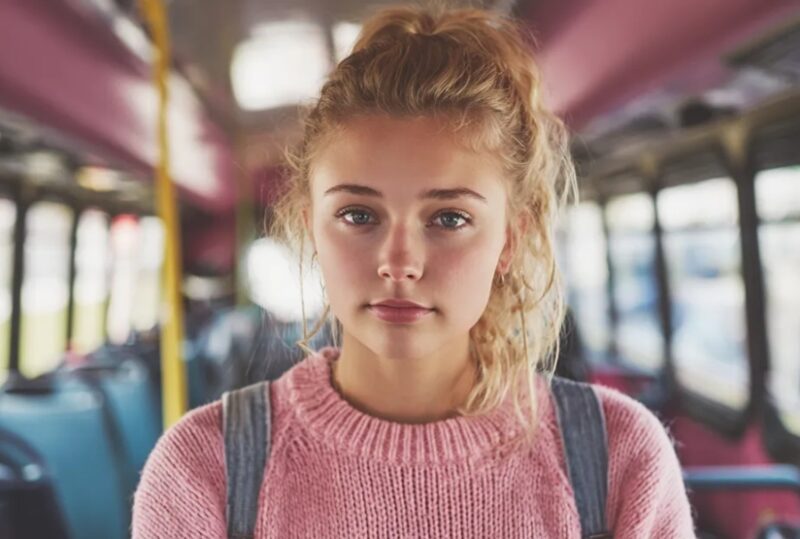 Een man probeerde me uit de bus te zetten omdat mijn kleinzoon huilde – hij had geen idee dat hij daar even later spijt van zou krijgen.
