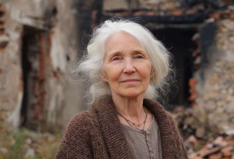 Ik wees alle uitnodigingen van mijn grootvader voor zijn verjaardag af – Jaren later kwam ik terug en vond alleen een huis in puin.