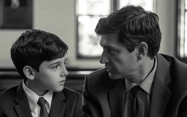 “Papa, wacht! Kijk naar haar schouder!” – De stem van mijn zoon stopte mijn bruiloft