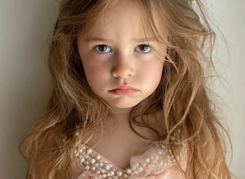 Tijdens mijn bruiloft zei mijn zevenjarige dochter huilend: “Mama, kijk naar papa’s arm! Ik wil geen nieuwe papa!” – Wat ik zag, maakte me sprakeloos.