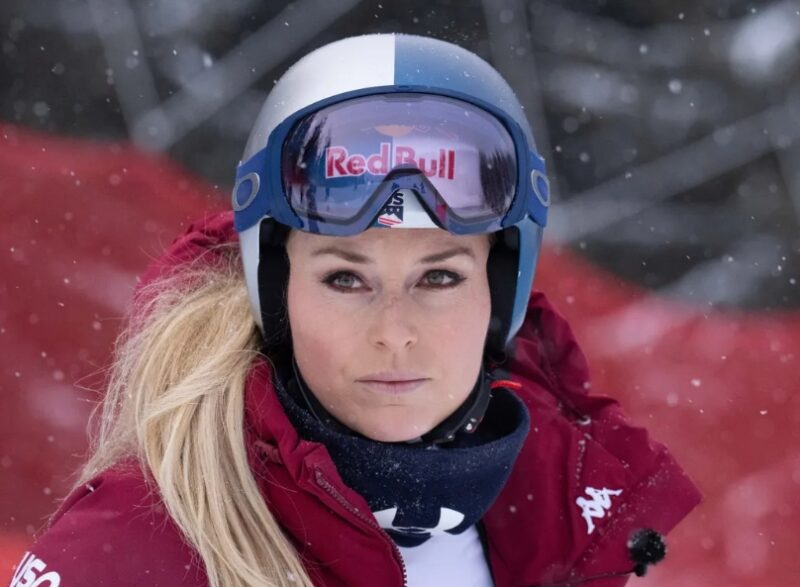 Een ernstig ongeluk: de alpineskikampioene Lindsey Vonn brak haar been tijdens de Olympische Spelen
