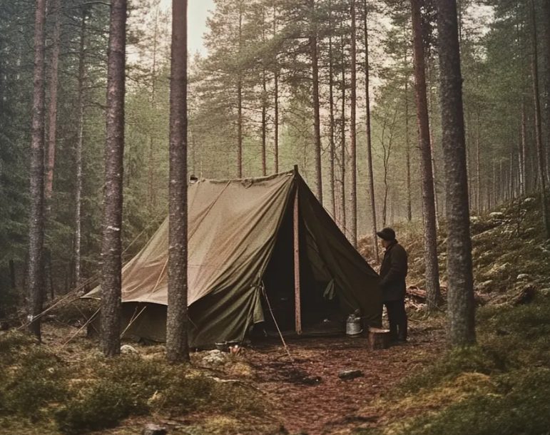 Mijn zoon verdwaalde in het bos — Toen ik hem vond, zei hij: "Papa, er is een hut met een kind dat binnen huilt!"