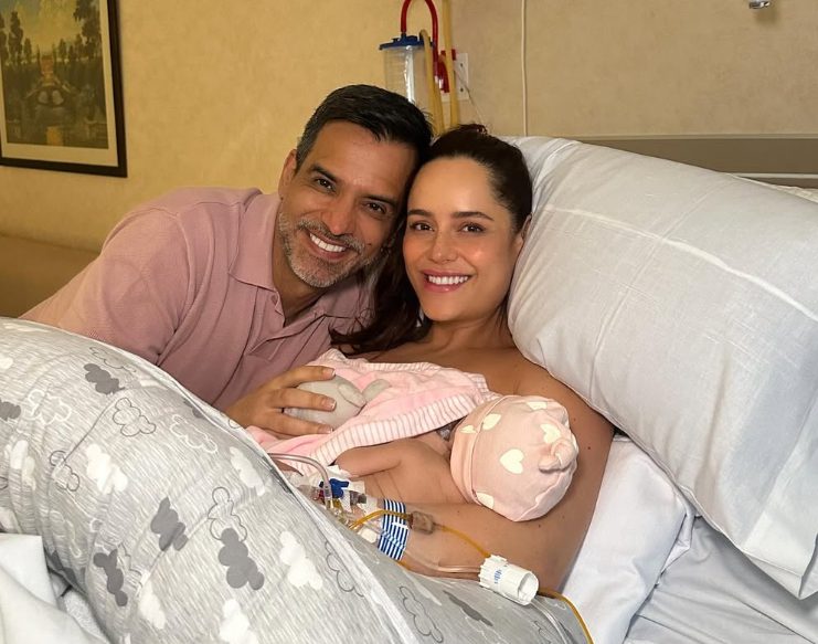 Ana Lucía Domínguez werd bekritiseerd vanwege een zeer gedurfde look als moeder