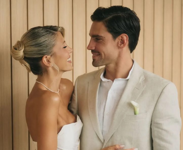 Cande Ruggeri trouwde met Nicolás Maccari en er ontstond veel kritiek op haar jurk