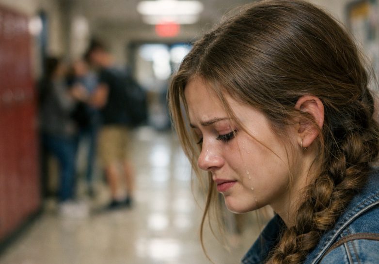Ze maakte van de werkhemden van haar vader een jurk voor het schoolbal — wat er die avond gebeurde, schokte de hele school.