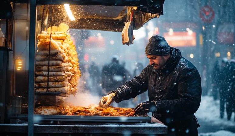Ik kocht een shawarma en koffie voor een dakloze – hij gaf me een bericht dat alles veranderde.