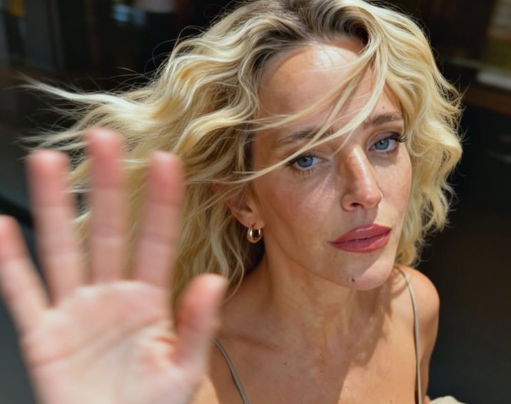 Luisana Lopilato in het middelpunt van de controverse vanwege haar grappige verkleedkostuum om Pasen samen met haar familie te vieren