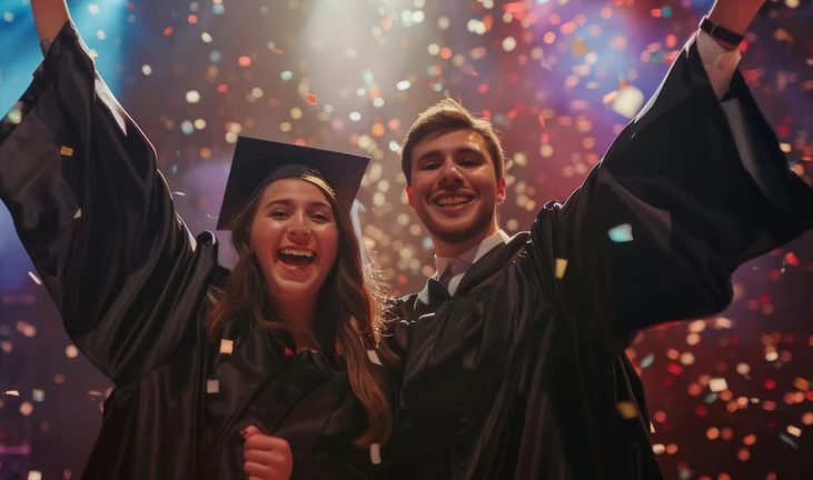 Mijn vader heeft me alleen opgevoed, nadat mijn biologische moeder me op 3 maanden oud achterliet in zijn fietsmand – 18 jaar later dook ze op bij mijn diploma-uitreiking.