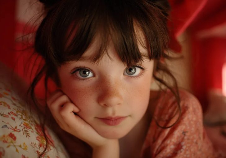 Ik hoorde mijn vijfjarige dochter tegen haar teddybeer fluisteren: “Maak je geen zorgen, mama zal niet boos worden. Papa zei dat ze er nooit achter zal komen.”