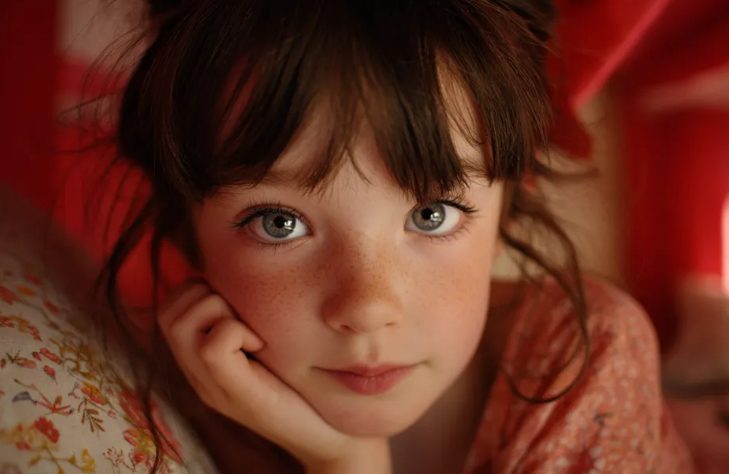 Ik hoorde mijn 5-jarige dochter fluisteren tegen haar teddybeer: “Maak je geen zorgen, mama zal niet boos worden. Papa zei dat ze het nooit zal ontdekken”