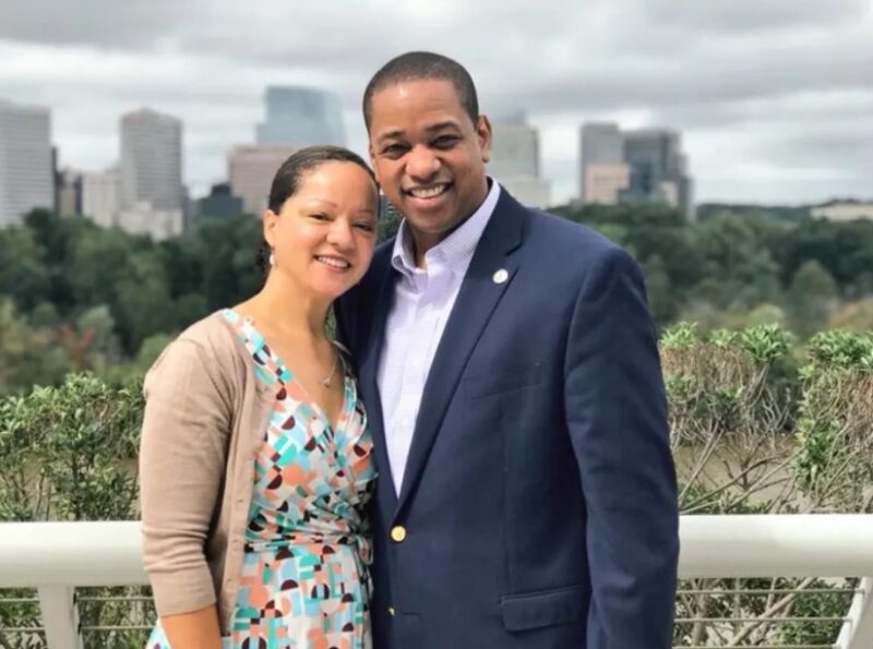 Voormalig luitenant-gouverneur van Virginia Justin Fairfax en het leven samen met zijn vrouw