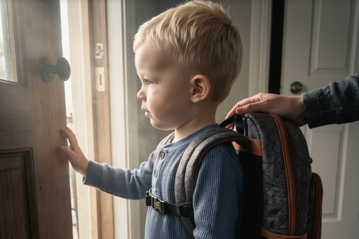 De juf van mijn zoon vroeg waarom zijn broodtrommel altijd leeg was — de waarheid bracht me tot tranen