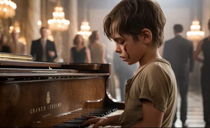 Een hongerig meisje vroeg of ze piano mocht spelen voor een maaltijd — wat er daarna gebeurde bracht iedereen tot tranen