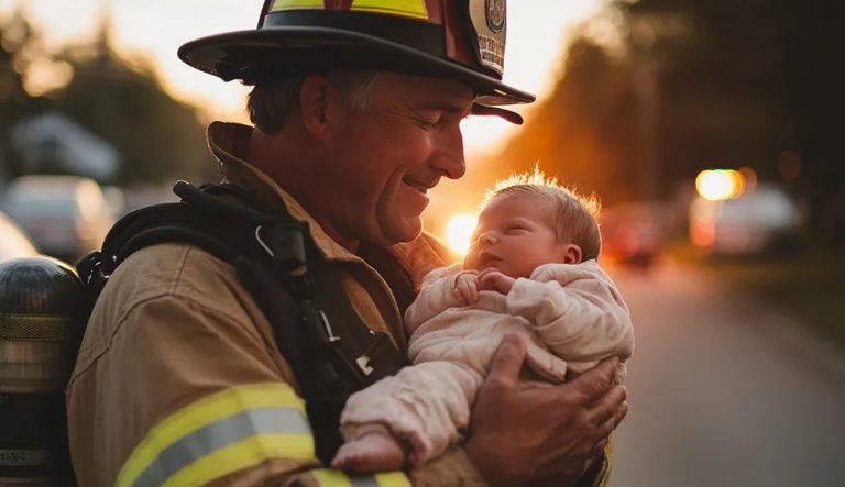 Ik adopteerde een baby die was achtergelaten bij de brandweerkazerne – vijf jaar later klopte een vrouw op mijn deur en zei: "Je moet mij mijn kind teruggeven."