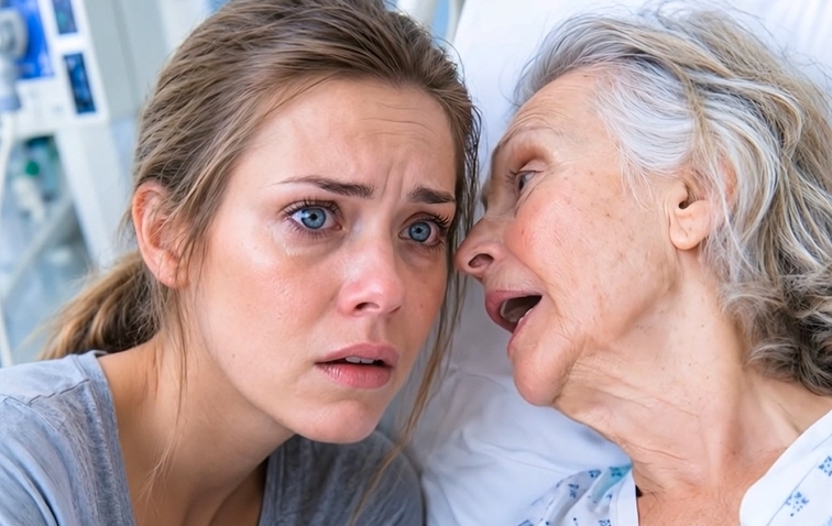 Terwijl mijn oma op sterven lag, hebben mijn ouders en mijn zus haar niet één keer bezocht. Ik was de enige die haar hand vasthield toen ze fluisterde: „Als ik er niet meer ben, kijk dan achter het familieportret in de woonkamer.”