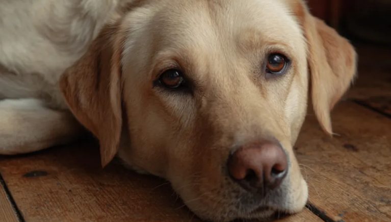Ik ontdekte dat het medaillon aan de halsband van de hond van mijn overleden man open kon – wat hij erin had verstopt, maakte me misselijk.