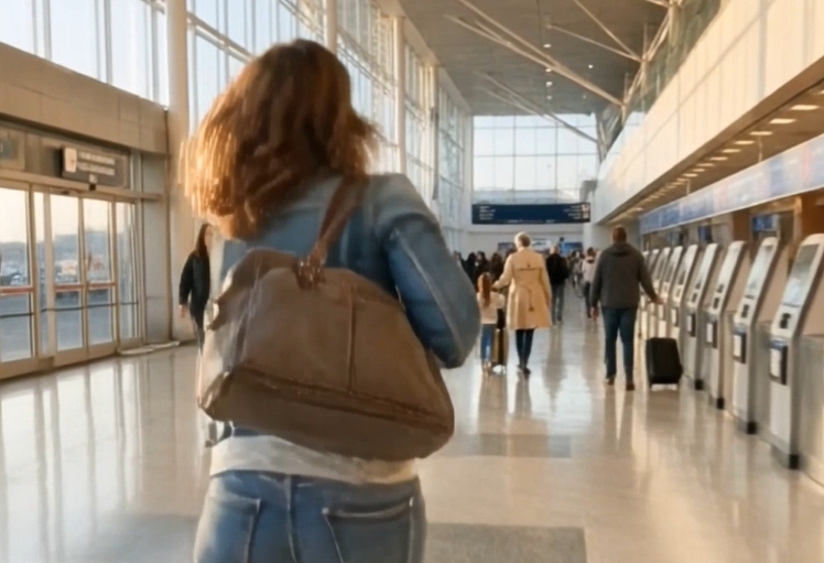 Mijn dochters paspoorthoesje was leeg op de luchthaven — en toen glimlachte oma alsof ze had gewonnen
