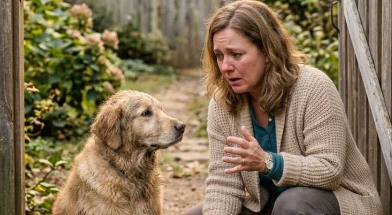 EEN VREEMDE HOND ZAT ELKE DAG EEN JAAR LANG BIJ HET GRAF VAN MIJN OVERLEDEN ZOON — TOT HIJ OP EEN DAG MET EEN SPEELGOEDJE IN ZIJN BEK NAAR MIJN TUIN KWAM