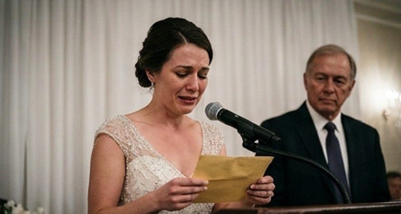 Mijn vader vernederde me op de bruiloft van mijn zus na 15 jaar zonder contact — toen onthulde zij mijn rang en de 43 brieven die hij had verstopt