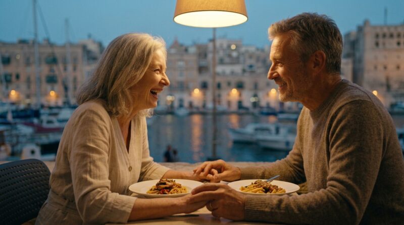 Op mijn 67e bracht ik mijn eerste vakantie door op Malta en besloot ik overal ‘ja’ op te zeggen — ik had niet verwacht opnieuw de liefde te vinden.